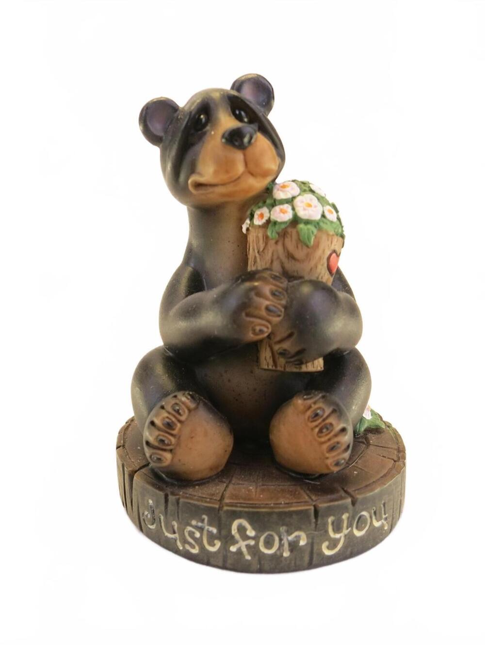 Backyard Buddies Just for You #30006 Bear with Flowers